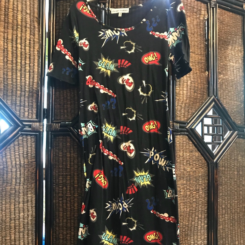 Comic book dress